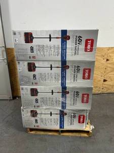lot 6 image: TORO Pallet of 16- 12 in. Power Shovels 60V (Tool Only)