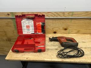 lot 132 image: HILTI WSR 900-PE Reciprocating Saw with Case