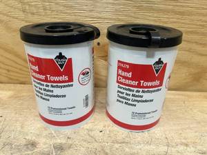 lot 117 image: TOUGH GUY Lot of Containers of- Hand Cleaner Towels (72 per container) (0917247)
