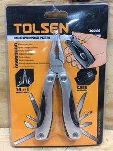 lot 141 image: Tolsen Multipurpose Pliers Model # 30046