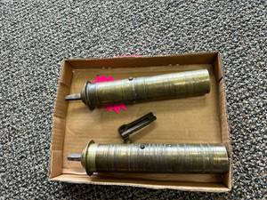 lot 29 image: Brass Ottoman Coffee Grinder & Pepper Grinder