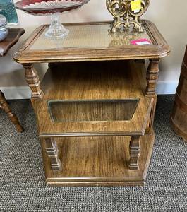 lot 42 image: Tiered Side Table