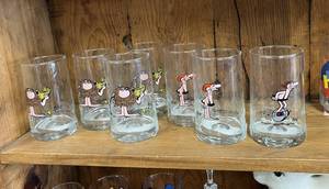 lot 51 image: 1981 Arbys BC Comics Ice Age Glasses (7)