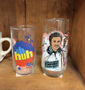 lot 53 image: Star Wars Empire Strikes Back Glass & Pepsi Glass