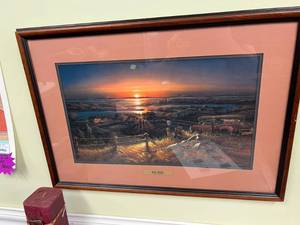 lot 79 image: Terry Redlin Best Friends 17 x 25
