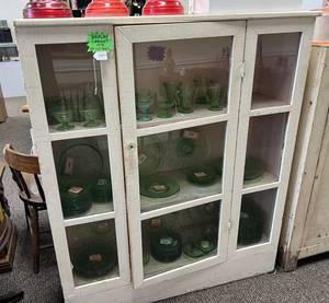 lot 111 image: Farmhouse Cabinet