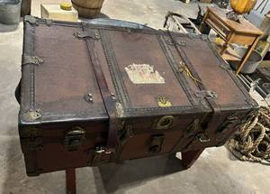 lot 263 image: Never Break Immigrant Trunk
