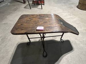 lot 266 image: Shoe Shine Bench
