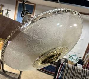 lot 273 image: 90 Year Old Hanging Ceiling Lamp