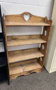 lot 128 image: 4 Shelf Bookcase