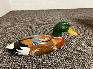 lot 304 image: Wood Mallard Decoy