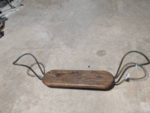 lot 207 image: 1920s Childs Barber Shop Booster Chair