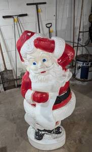 lot 240 image: Santa Blow Mold