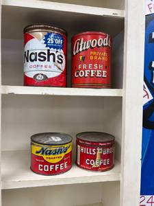 lot 352 image: Coffee Tins