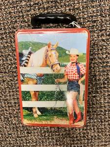 lot 407 image: Cowgirl Lunchbox