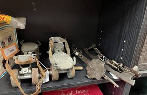 lot 415 image: Vintage Ice Skates & Roller Blades