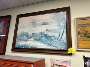 lot 429 image: Framed Picture 41 x 29.5