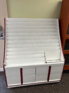 lot 27 image: Display Rack with Drawers