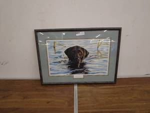 lot 13 image: Framed Artwork Basic Instinct by Stephen L. Hamrick