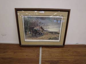 lot 19 image: Framed Limited Edition Print The End of a Classic Era by Les C. Kouba