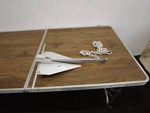 lot 54 image: Fortress FX-7 Anchor with Chain
