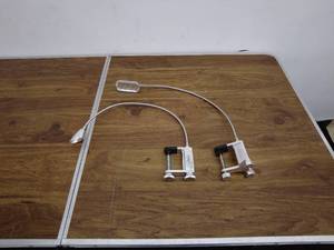 lot 117 image: Grill Zone Light Clamps - Set of 2