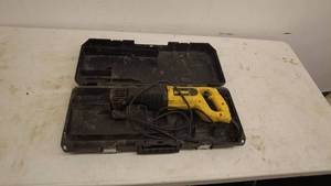 lot 185 image: DeWalt Reciprocating Saw with Carry Case