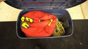 lot 203 image: Great Big Mable Towable 4 Passenger with Tow Rope