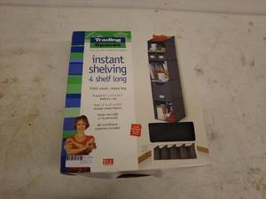lot 218 image: Trading Spaces Instant Shelving - 4 Shelf Long