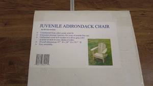 lot 125 image: Juvenile Adirondack Chair by Dekko Woods