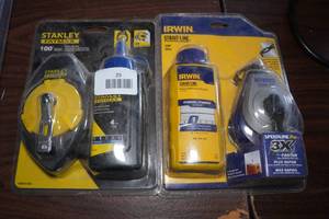 2 100 Straight Line Chalk Sets