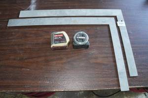 2 Measuring Tapes with 2 - 22 Squares
