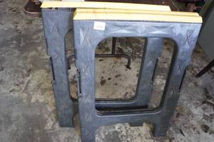 2 Folding Work Saw Horses