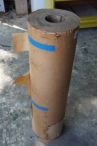 Roll of Builder Board Floor Paper