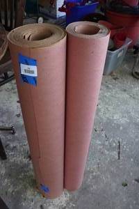 2 Rolls of Red Rosin Masking Paper
