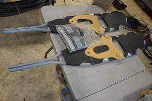G & V Homemade Snowshoes with Rubber Bindings
