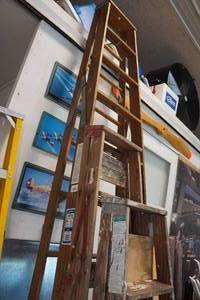 3 Wood Ladders - 5-10