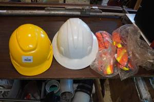 Safety Gear -Hard Hats and Hi-Vis Vests