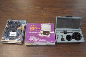 3 Hole Saw Kits