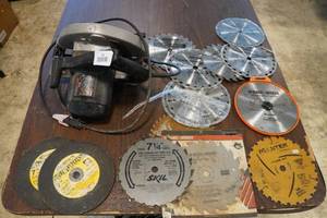 7-14 Skilsaw Circular Saw with Assorted Blades