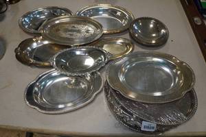 Assorted Sized Serving Trays