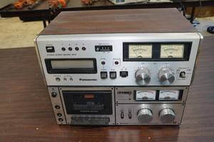 Sankyo and Panasonic Stereo Cassette Decks
