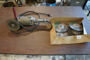 Milwaukee Angle SanderGrinder with Accessories