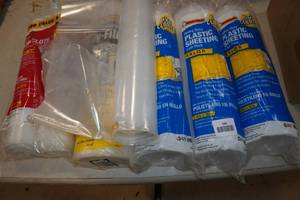 Assorted Plastic Sheeting