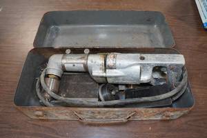 Milwaukee Heavy Duty Right Angle Drill with Bits