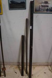 Threaded Pipes for Pipe Clamps