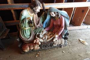 Outdoor Nativity Scene
