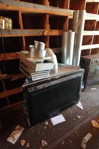 Fireplace Insert with Ductwork