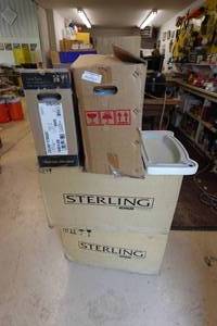 2 New Toilet Bowls and Toilet Tanks