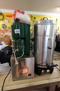 Coffee Maker, Warming Base, and Coffee Urn